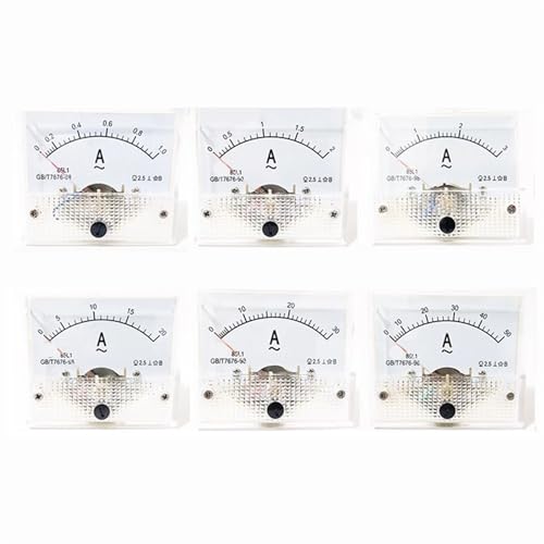 Ampèremètre mécanique AC 85L1 de 400A avec transformateur pour tableau de courant