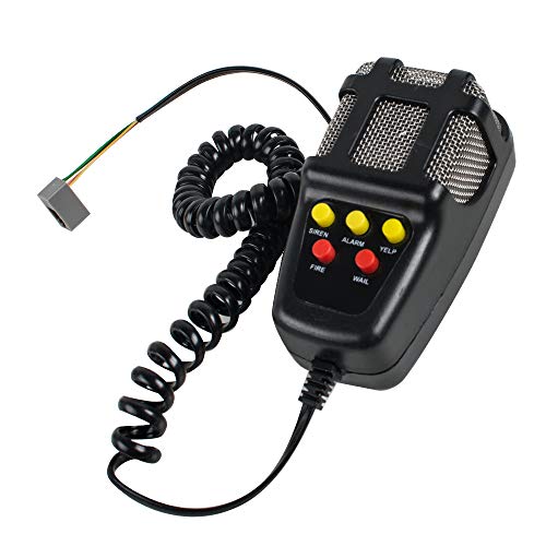 image for Enshey 12V 100W Car Alarm 5 Tone Loud Security Alarm Car Horn Siren Wa