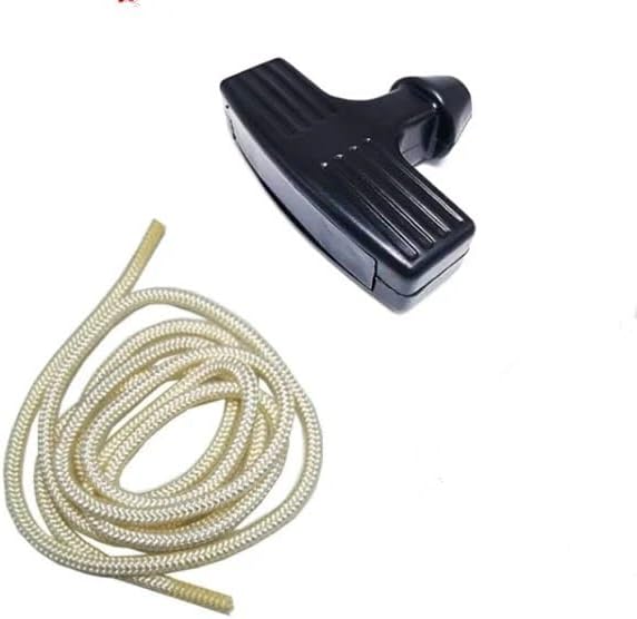 Tools 2 X (Starter Handle & Rope) for Yanmar L40 L48 Diesel Engine Recoil Pull Starter Handle + Rope Replacement