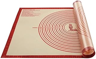 Non-Slip Silicone Pastry Mat Extra Large with Measurements 36''by 24'' for Silicone Baking