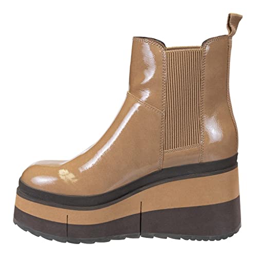 naked Feet Women's GUILD Platform Chelsea Boot3