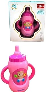 لعبة توبيا الموسيقية على شكل ببرونة للأطفال - متعددة الألوان