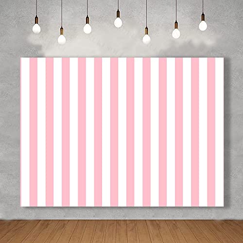 Fondo fotográfico rosa y blanco 8x6 ft miniatura 3