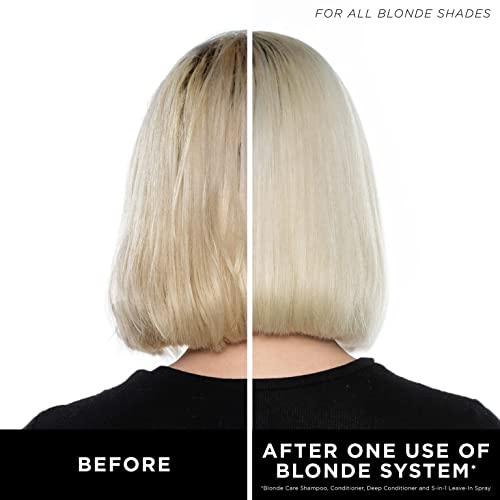 Hask Blonde Care Shampoo + Conditioner Set For Blonde Hair, Vegan, Color Safe, Gluten-Free, Sulfate-Free, Paraben-Free, Cruelty-Free - 1 Shampoo And 1 Conditioner #TOP2