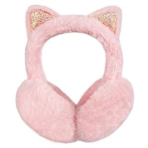 Surblue Cute Animal Earmuffs Winter Warm Outdoor Ear Covers Headband Fur Earwarmer…