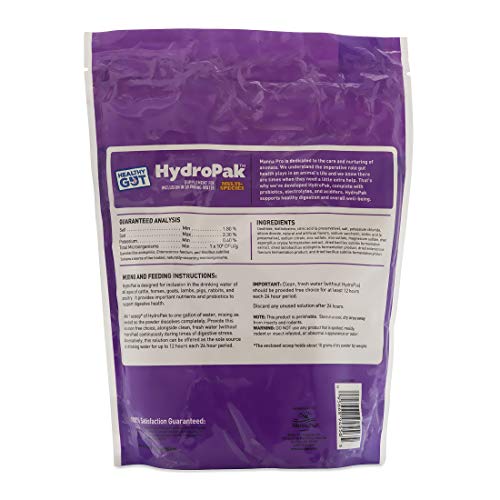 Manna Pro Hydropak Multi-Species Supplement For Inclusion In Drinking Water For Horses | Contains Probiotics And Electrolytes | Formulated To Help Support Healthy Digestion | 1Lb #TOP1
