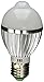 Roybens E27 Based 5W AC 85-265V PIR Infrared Motion Detection Sensor Light Sensor LED Bulb Auto Switch Energy Saving Night Lamp Indoor Lighting Pure White