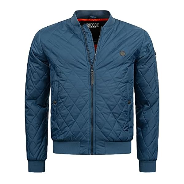 INDICODE Heren Novak Bomberjack met opstaande kraag