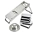 Winco MDL-15 Mandoline Slicer Set W/ Stainless Steel Hand Guard-MDL-15