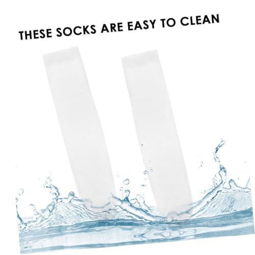 Calcetines imprimibles sublimación Mipcase pack 6 pares de algodón transpirable blanco unisex 4