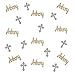 50 Personalized Glitter Cross & Name Confetti for Baptism // Christening // Confirmation - 2 inches - 50 pieces Baptism Decorations, Christening Decorations, First Communion Decorations