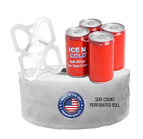 4-Pack Universal Ring Fits 12oz Cans