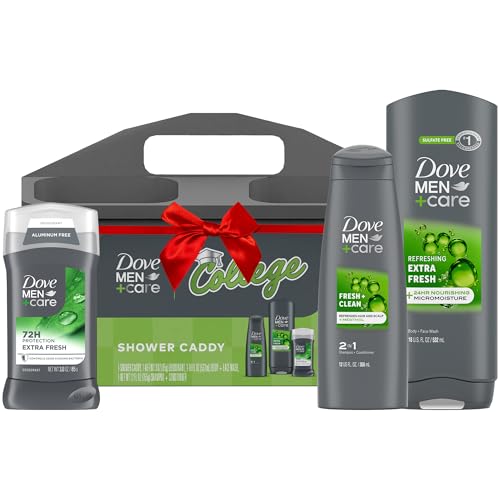 Dove Men+Care Shower Caddy College Gift Set – Extra Fresh
