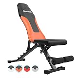 SincMill Weight Bench Adjustable Workout Bench for Home Exercise bench Gym Bench, Strength Training.