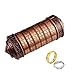 Cryptex Puzzle-Boxen Da Vinci Code Mini Cryptex Schloss mit versteckten Fächern Jahrestag Valentinstag geheimnisvolle Geburtstagsgeschenke für Familie und Freunde