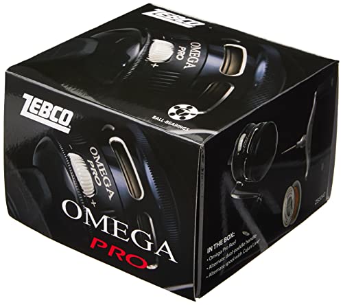 Zebco Omega Pro 3Sz Sc Reel 10#, Size 30, Black #TOP3