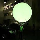 6.56ft PVC Inflatable Helium Sky Balloon, Large Advertising Helium Balloons with Remote controller