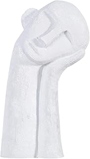 dekoracje biurkowe abstrakcyjny posąg myśliciela nowoczesna i prosta rzeźba z żywicy rzemiosło figurki sztuka do domu biura dekoracja półka na książki biurko rękodzieło prezenty ozdoby