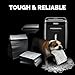 Fellowes ‎Powershred 79Ci 16-Sheet 100% Jam-Proof Heavy Duty Crosscut Paper Shredder Machine for Office and Home, Black/Dark Silver 3227919