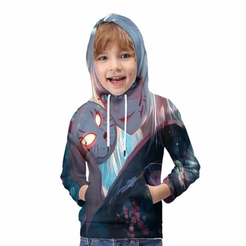 Sweat à capuche chat 3D idée cadeau originale enfant 8-10 ans