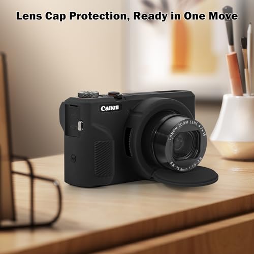 Funda para cámara Canon PowerShot G7 X Mark III, silicona miniatura 2