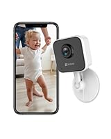 EZVIZ Home Security Camera, Baby Monitor, 1080P, Motion detction, 2-Way Audio, Sleep Mode, Night Vision, Magnetic Base, SD Card Slot, Compatible with Alexa (H1c)