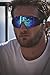 Birdz Eyewear Wing Skydiving Parasailing Goggles 2 Pairs with One Piece ReflecTech Red Mirror Lens & Blue Mirror Lens