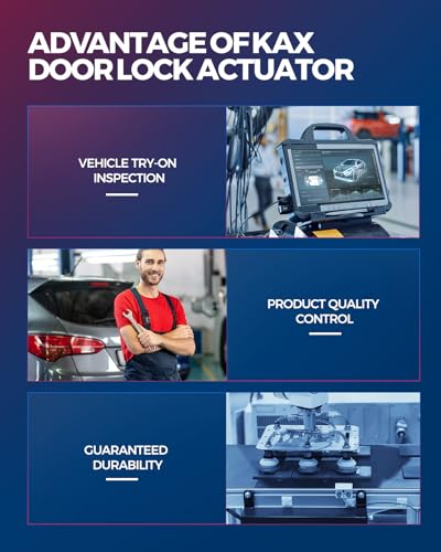 Image of KAX 931-298 Tailgate Door Lock Latch Actuator | Fit for Chevrolet Chevy Trailblazer,GMC Envoy, Buick Rainier, Isuzu Ascender,Oldsmobile Bravada,Saab 9-7x,OE#15159269 15110511