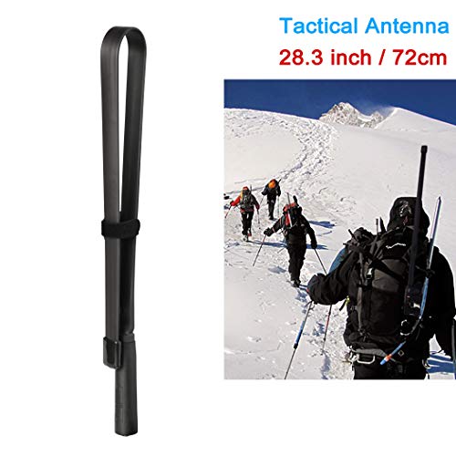 Bingfu Dual Band VHF UHF 136-520MHz 28.3 inch Foldable CS Tactical SMA Female