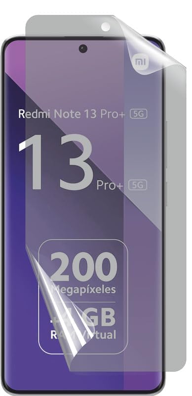 Image of BLACKSHEEP Matte Screen Protector for Redmi Note 13 Pro Plus 5G Membrane Case Friendly Full Edge to Edge Screen Coverage & Installation Kit- (Pack of 1)