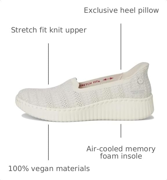 Image of Skechers Womens Wilshire BLVD - Glimmer Step Hands Free Slip-ins