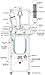 Across International R20.110 Ai Jacketed Glass Reactors with All PTFE Valves, 20 L, 110V, 60 Hz, 90W