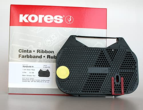 Kores Farbband für OLYMPIA ES 70, Carbon, schwarz