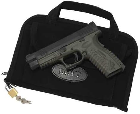 Boyt Harness Rectanglur Handgun Case with Intercept and Magazine Pocket