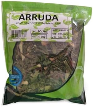 Chá de Arruda Folha 50g | Folhas Naturais para Infusão e Bem-Esta...