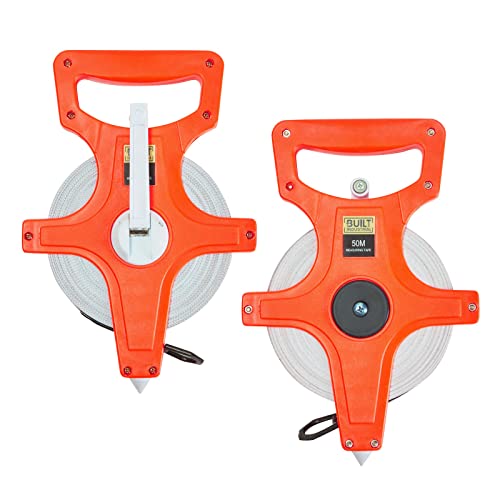 Retractable Open Reel Measure Tape 30 Meter/100 Feet, Track And Field Measuring Tape For Long Jump, Sports, Athletics #TOP7