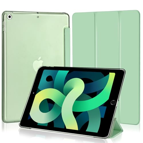 4UBonLife Coque pour iPad 10,2 Pouces 9ème/8ème/7ème Génération 2021/2020/2019, Housse Étui...