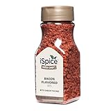 iSpice PREMIUM BACON FLAVORED BITS |Smoky and Crunchy Crumbled Bacon Pieces to Sprinkle on Salads | Good For Salads, Baked Potatoes, Chowders, Nachos,...| 4.5 oz (128g)