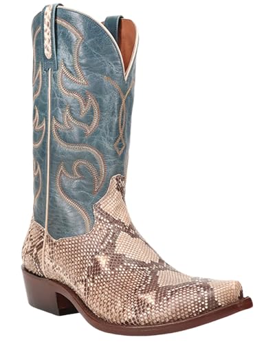 Dan Post Men's Exotic Python Western Boot Snip Toe - Dps1100