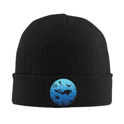 Chapeau d'hiver bonnet tricoté plongeur chaud pour hommes et camping