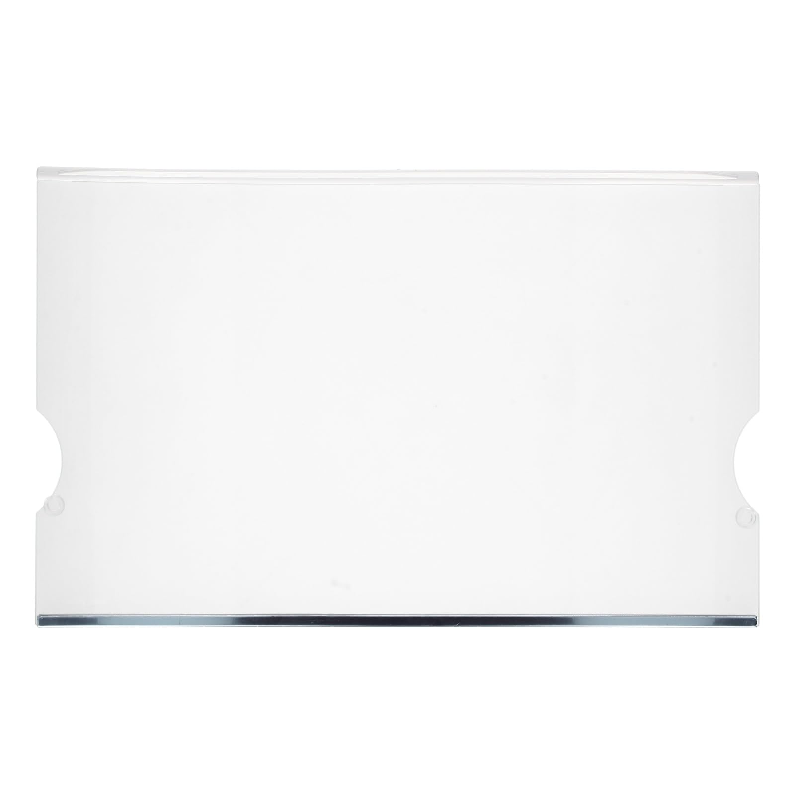 easyPART Kompatibel/Ersatz für LIEBHERR 7276312 Glasplatte 480x305mm mit Leisten für Kühlschrank