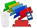 1InTheOffice Hanging Folder Tabs, and Inserts 2" x 5/8" (100/Pack)