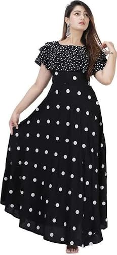 Generic black rayon dress – image 4