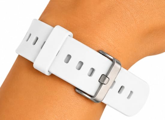 Image of Dreamy 22mm Silicone Smart Watch Strap Loops /Keepers Holder Retainer Loop Replacement - color Watch Band Loop (Pack of 2)