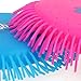 com-four® 2X Wasser Frisbee - Wasser-Wurfscheibe aus Schaumstoff und Silikon Ø 17 cm - Wasserspielzeug in knalligen Farben extra Soft (02 Stück - Frisbee 17 cm)