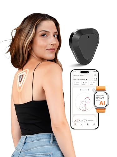 Straight Plus AI Powered Posture Corrector Trainer Device (Necklace Included)