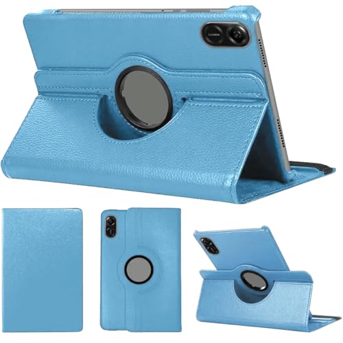 Case for Honor Pad X9 11.5 inch 2023 Protective 360 Rotating Case Cover for 11.5 inch Tablet (Sky Blue)