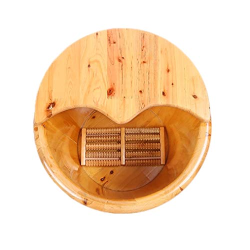 Cubeta de spa para pies de madera maciza BABYCE miniatura 3