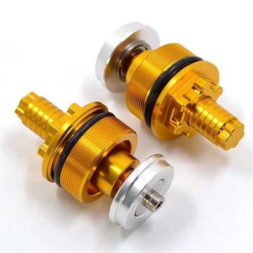 HUISI Schraube Abdeckkappe for Stoßdämpfer vorn, Federteller, Gabelschrauben passend for Suzuki SV650 S GSF 400 600 650 Bandit GSX 400 Impulse(GO)
