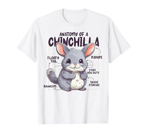 Anatomy Of A Chinchilla T-Shirt